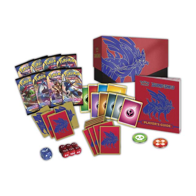 2020 Pokemon Sword & Shield (Zacian) Elite Trainer Box