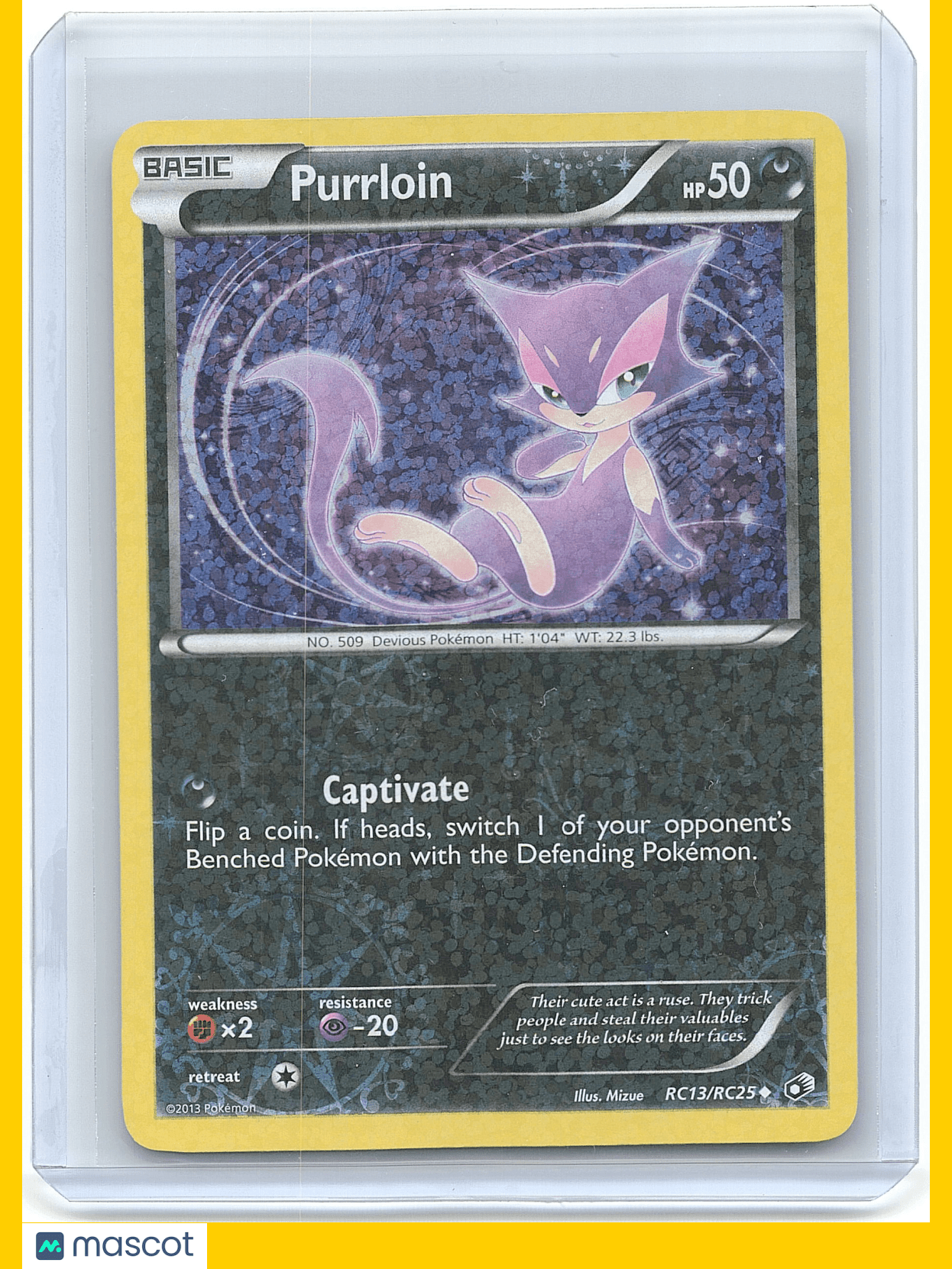 2013 Pokemon Purrloin #RC13/RC25