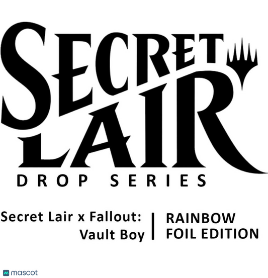 Magic The Gathering Secret Lair x Fallout: Vault Boy Rainbow Foil Box