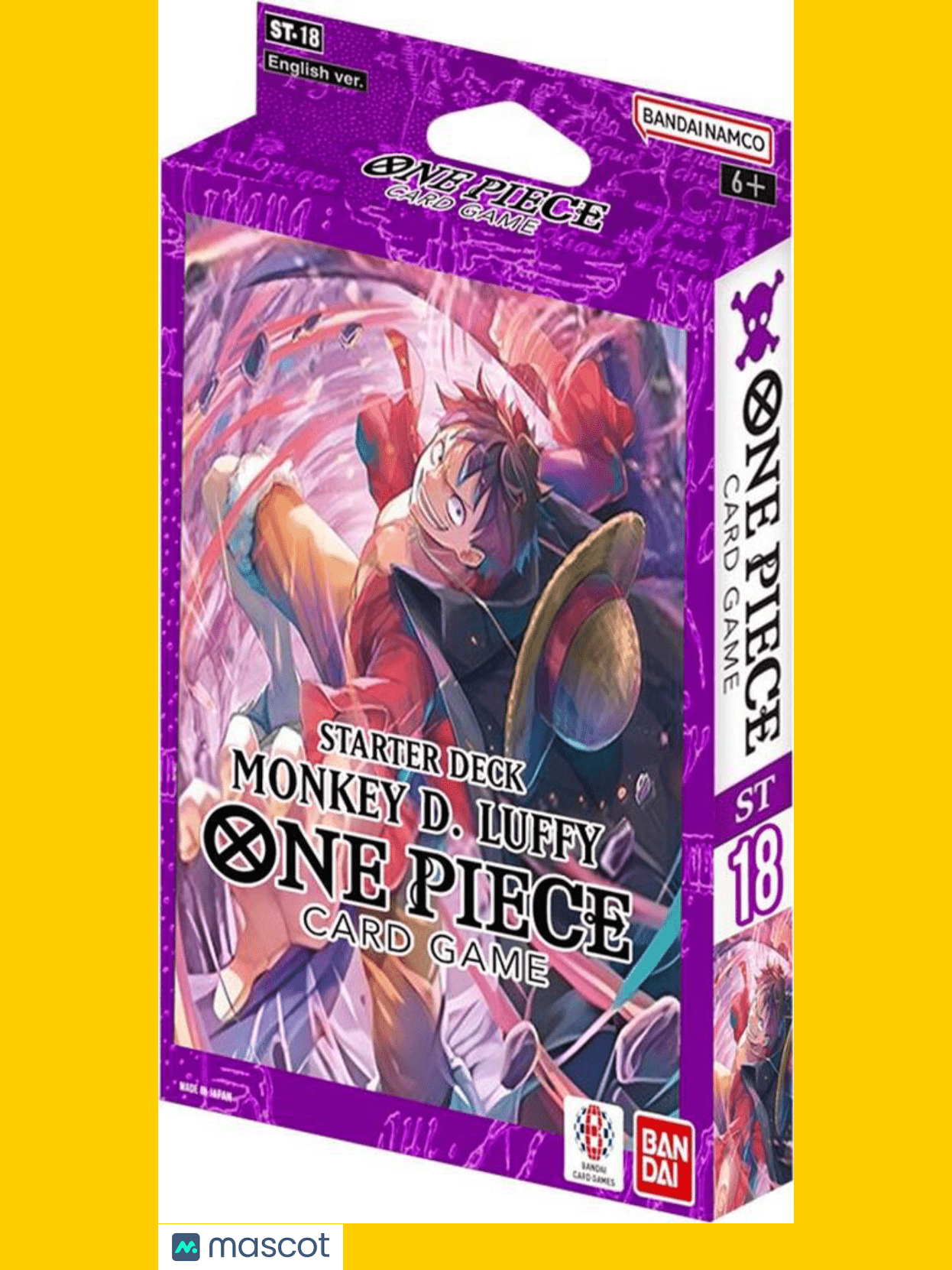 One Piece PURPLE Monkey.D.Luffy (ST-18) Starter Deck