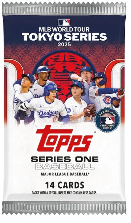 2025 Topps Series One Baseball Tokyo Series Mega Box - Papa Joey's Collectibles