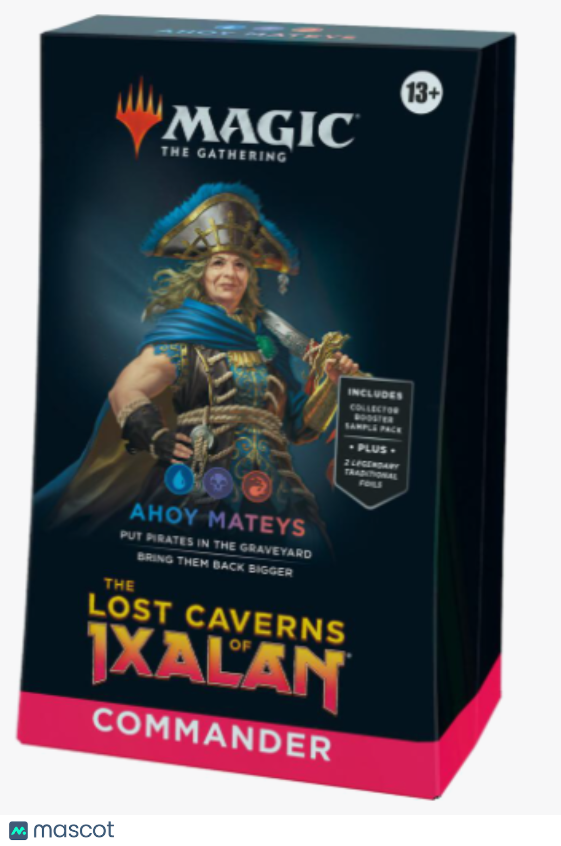 2023 Magic The Gathering Lost Caverns of Ixalan Ahoy Mateys Commander Deck