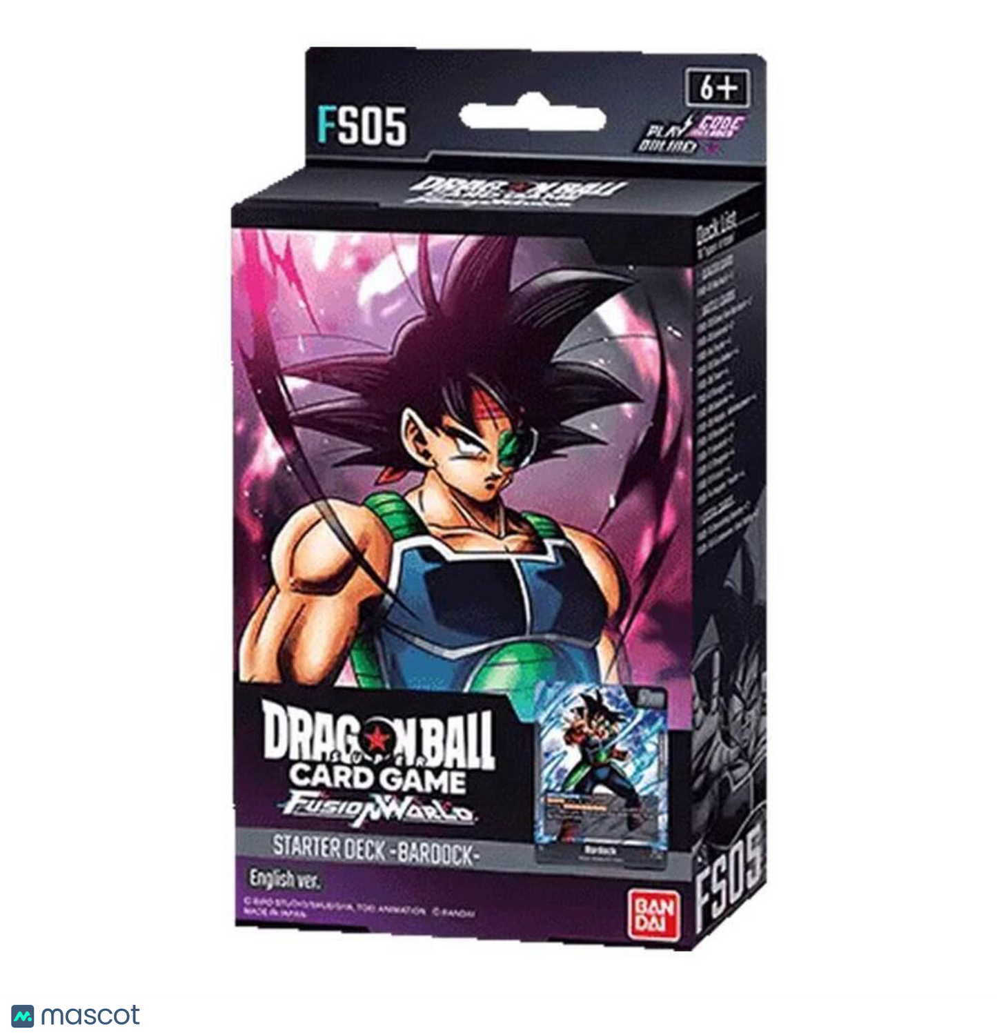 2025 Dragon Ball Super Card Game Fusion World Bardock Starter Deck