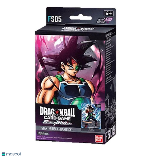 2025 Dragon Ball Super Card Game Fusion World Bardock Starter Deck
