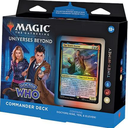 Magic The Gathering Universes Beyond Doctor Who - Timey-Wimey Commander Deck