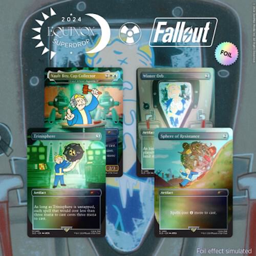 Magic The Gathering Secret Lair x Fallout: Vault Boy Rainbow Foil Box