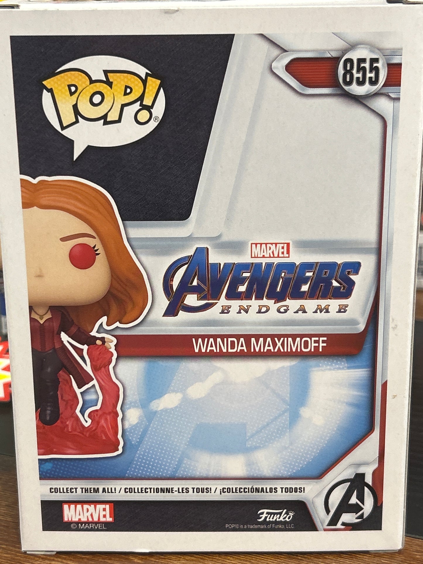 Funko Wanda Maximoff Avengers: Endgame Glow in the Dark Pop in a Box