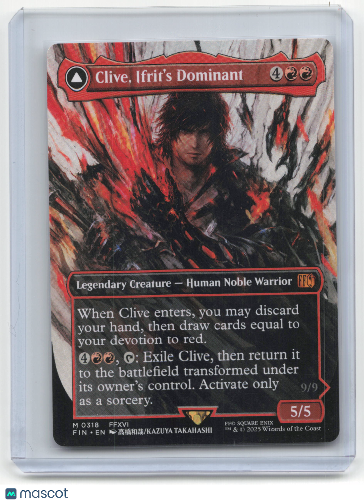 2025 Magic: The Gathering Clive, Ifrit's Dominant Final Fantasy #M 0318