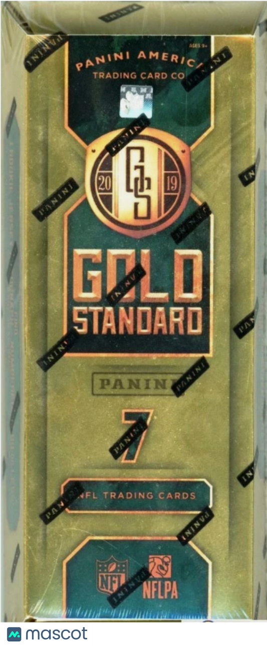 2019 Panini Gold Standard Football Hobby Box