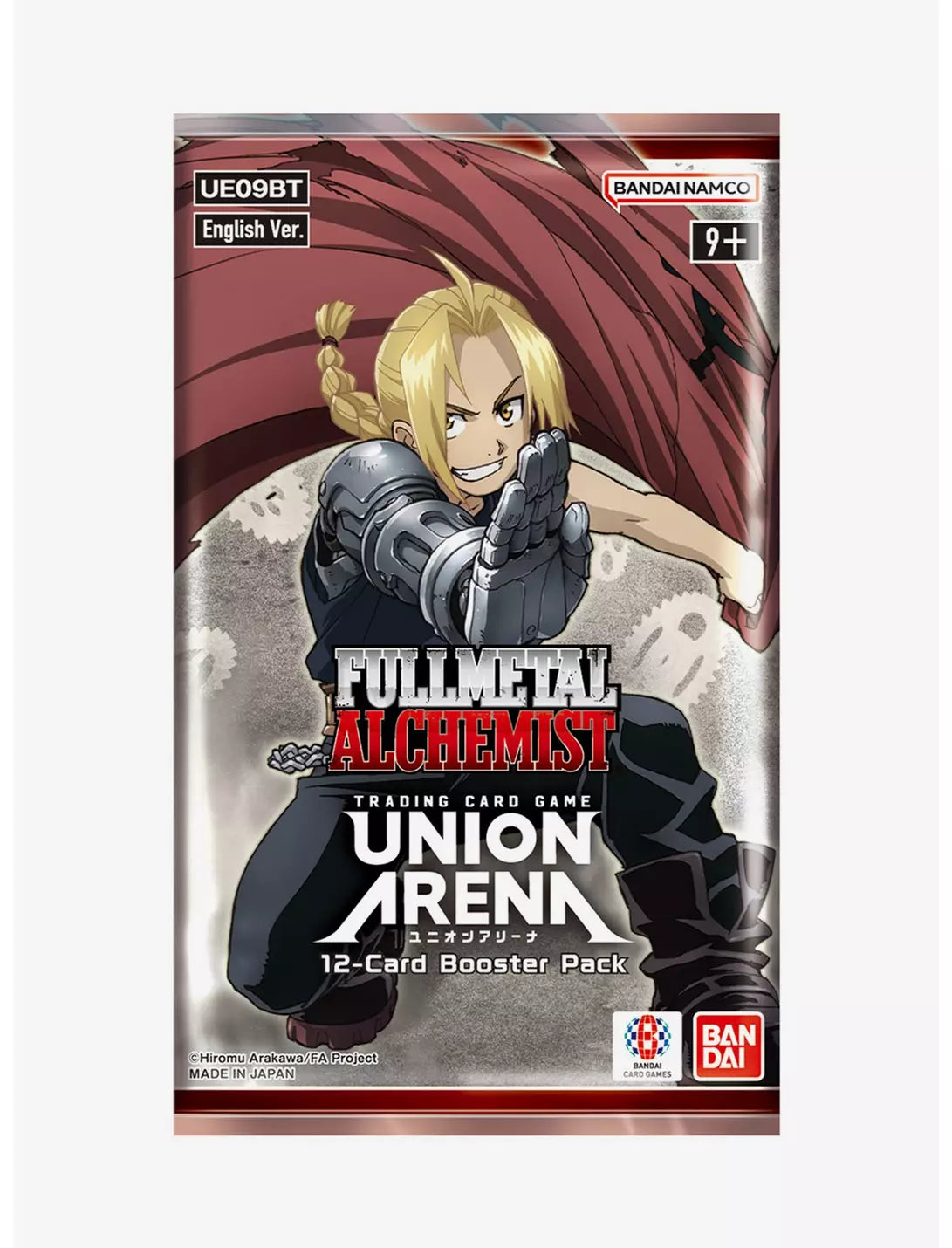 2025 Bandai Union Arena Full Metal Alchemist Booster Pack