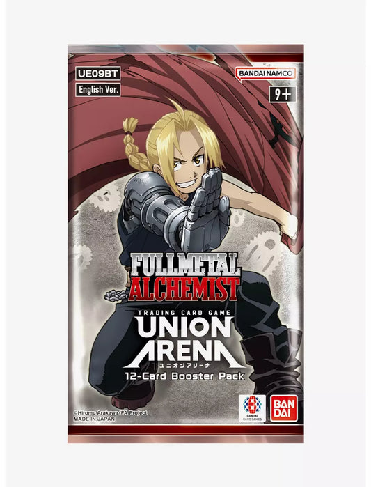 2025 Bandai Union Arena Full Metal Alchemist Booster Pack