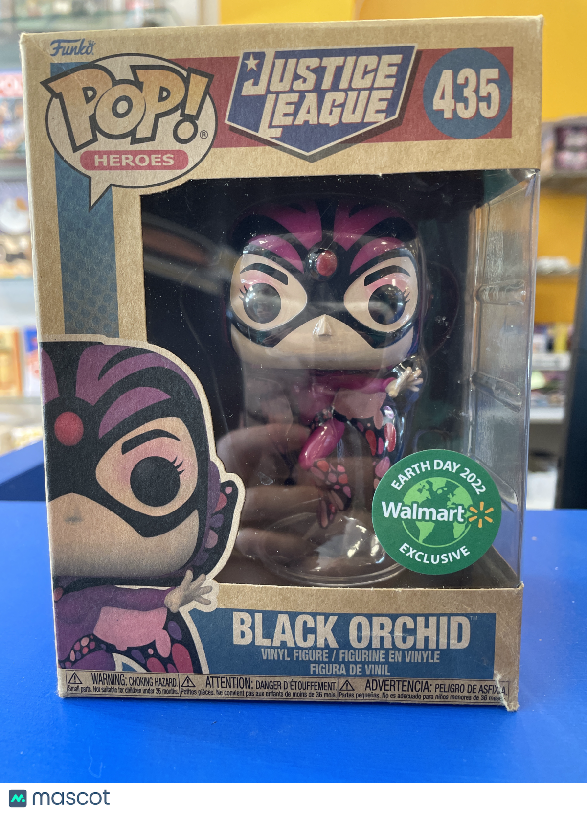 Funko Justice League: Black Orchid #435 (Okay) Earth Day 2022, Walmart Exclusive
