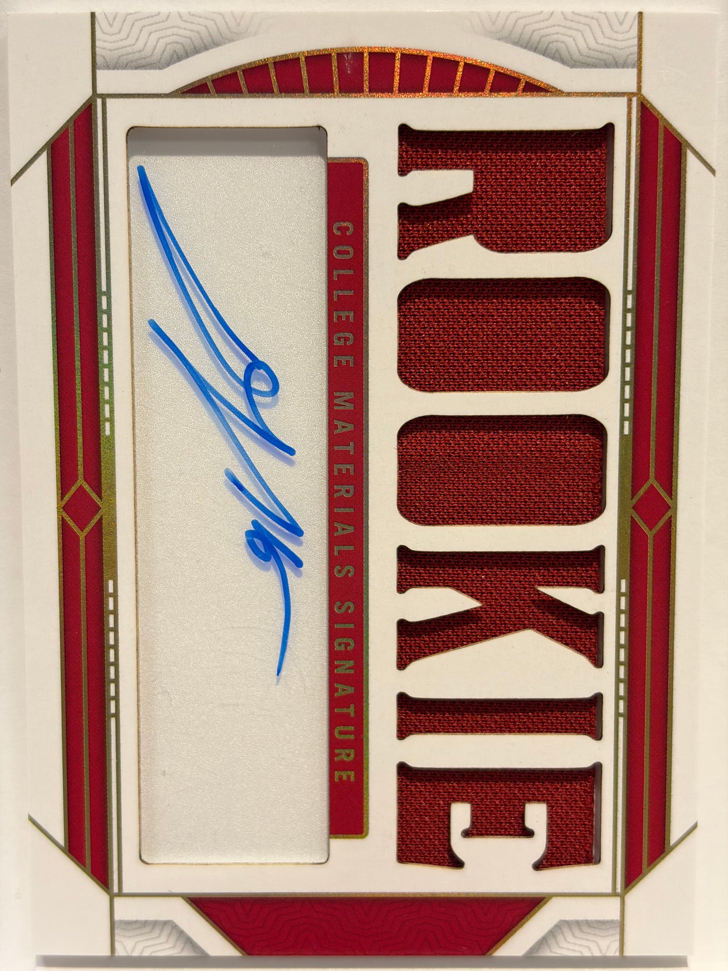 2024 Panini National Treasures Football Dallas Turner 18/49 #CMS-DTR Near Mint