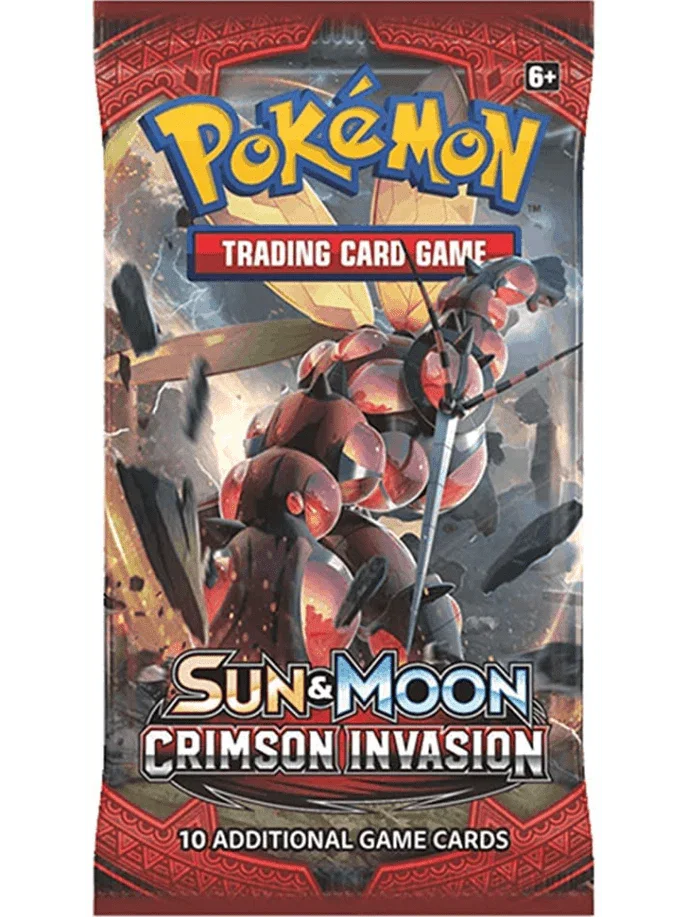 2017 Pokemon SM Crimson Invasion (Random) Packs - Papa Joey's Collectibles