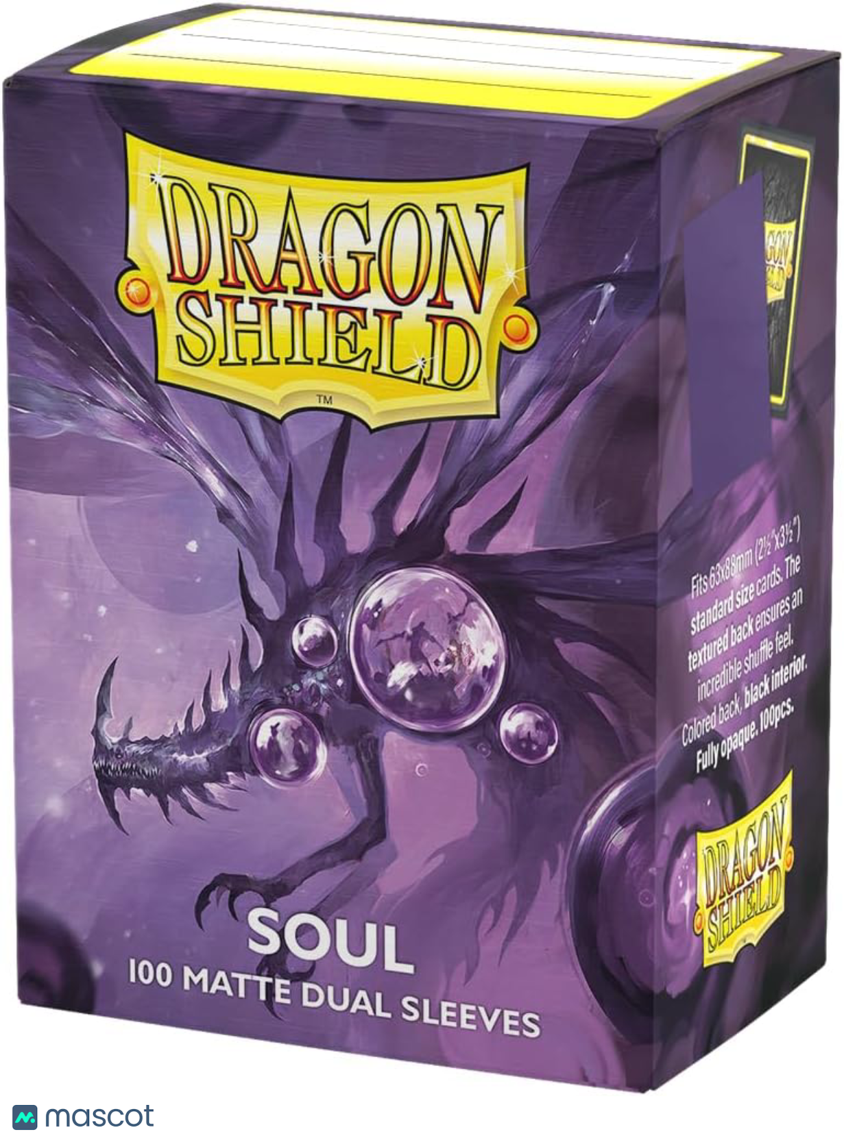 Dragon Shield Standard 20 Pt. Soul Matte Card Sleeves
