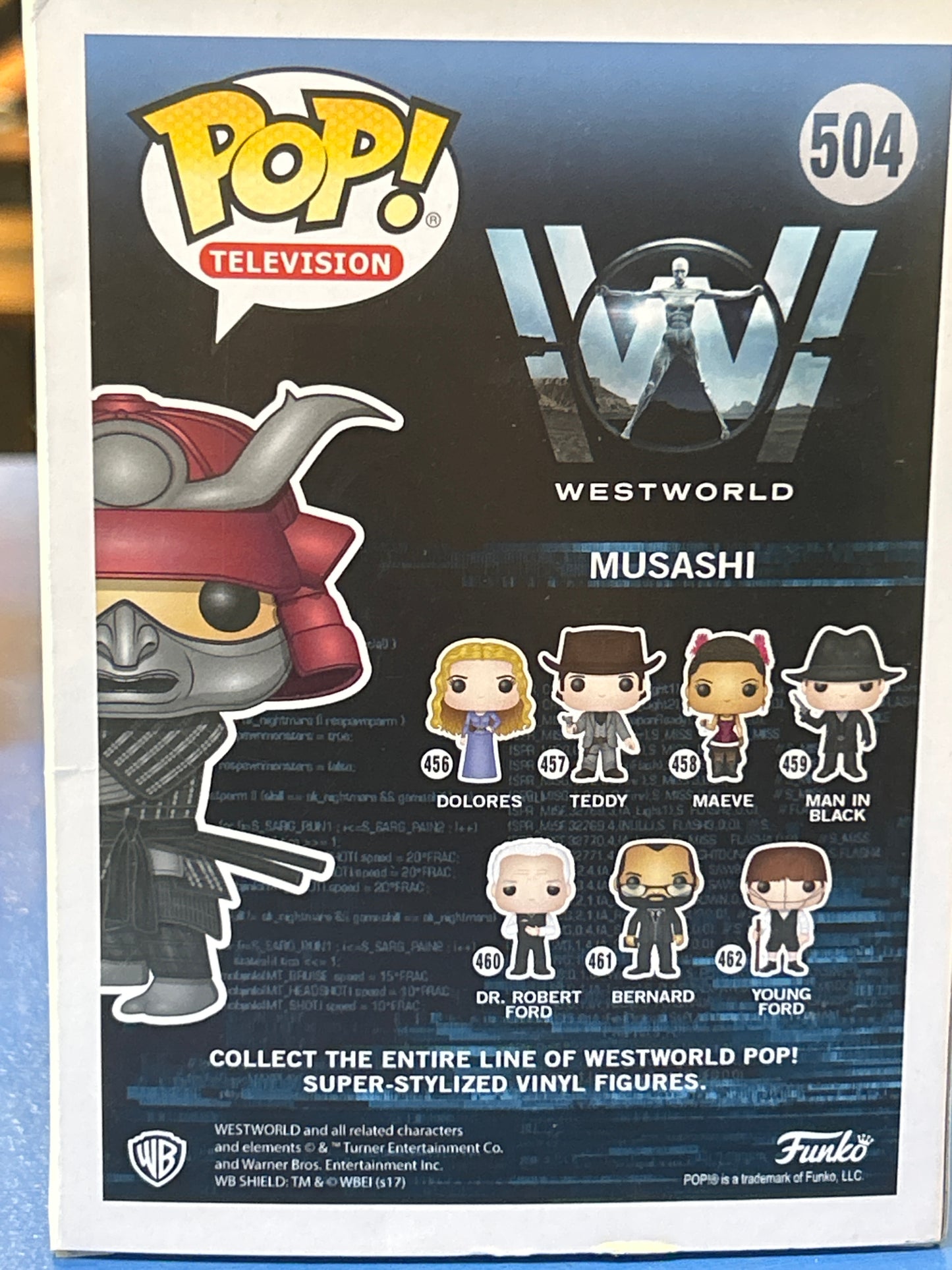 Funko Westworld Musashi #504 (Good) '17 San Diego Comic Con Exclusive