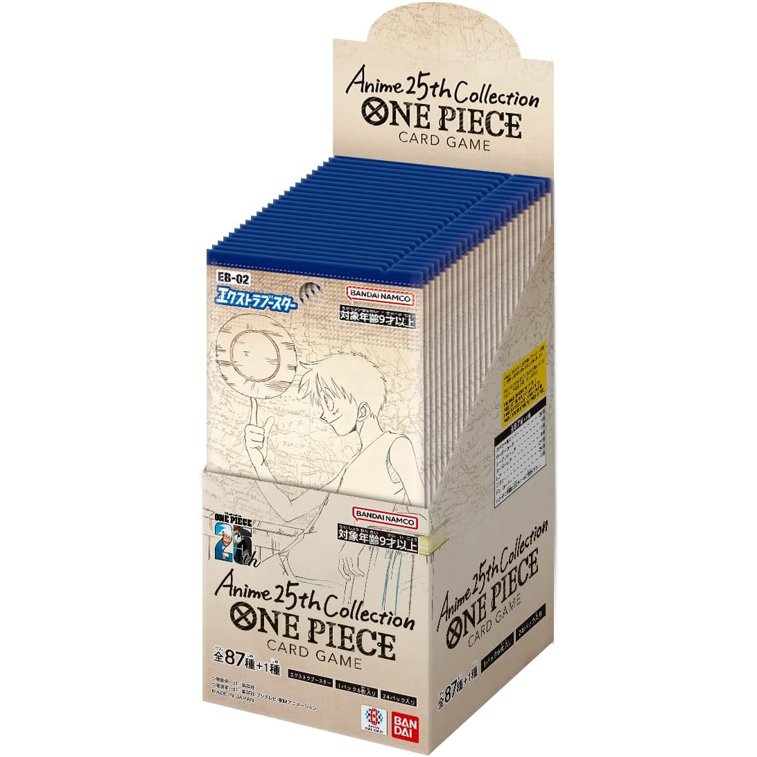 2025 One Piece Anime 25th Collection (EB-02) Japanese Booster Pack