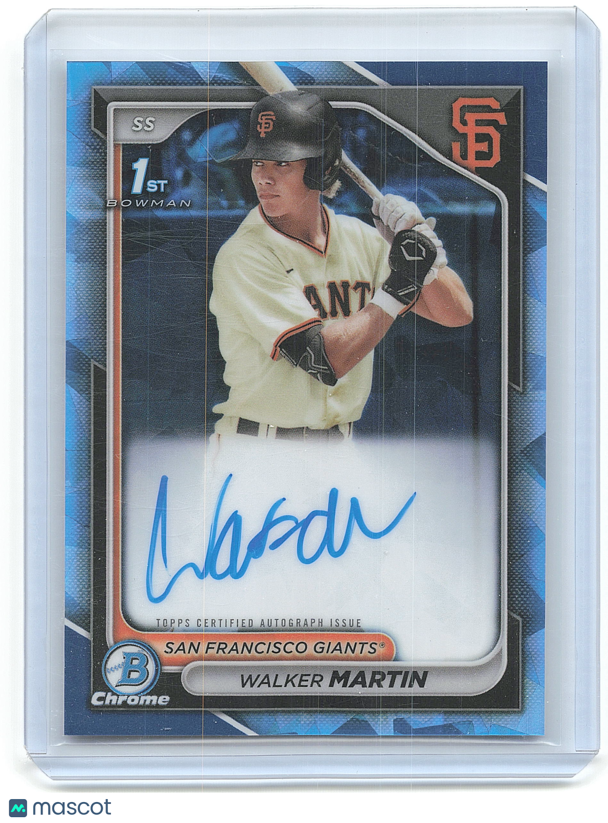 2023 Topps Bowman Chrome Baseball Walker Martin #BD-121