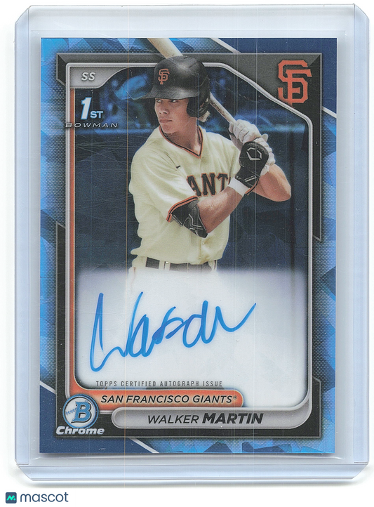 2023 Topps Bowman Chrome Baseball Walker Martin #BD-121