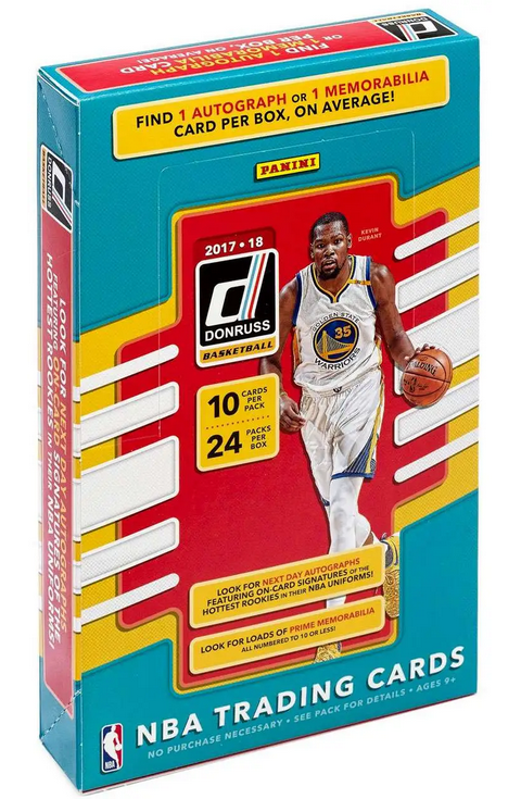 2017-18 Panini Donruss Basketball Retail Pack