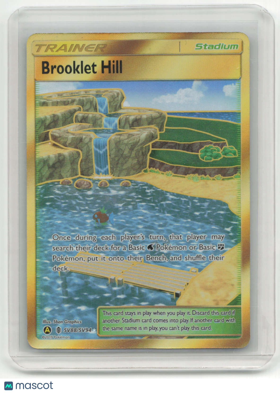 2019 Pokemon Brooklet Hill Hidden Fates #SV88/SV94