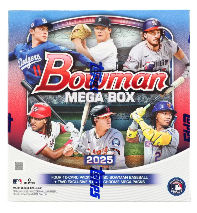 2025 Topps Bowman Baseball Mega Box