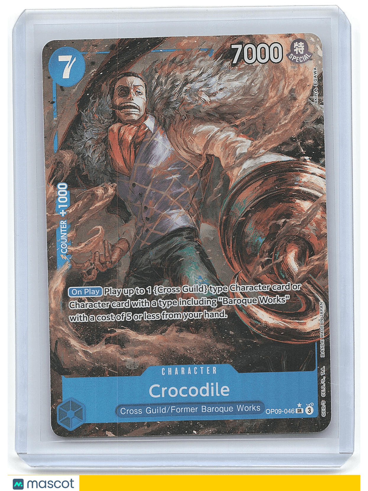 2023 One Piece Card Game Crocodile #OP02-046 TCG/CCG