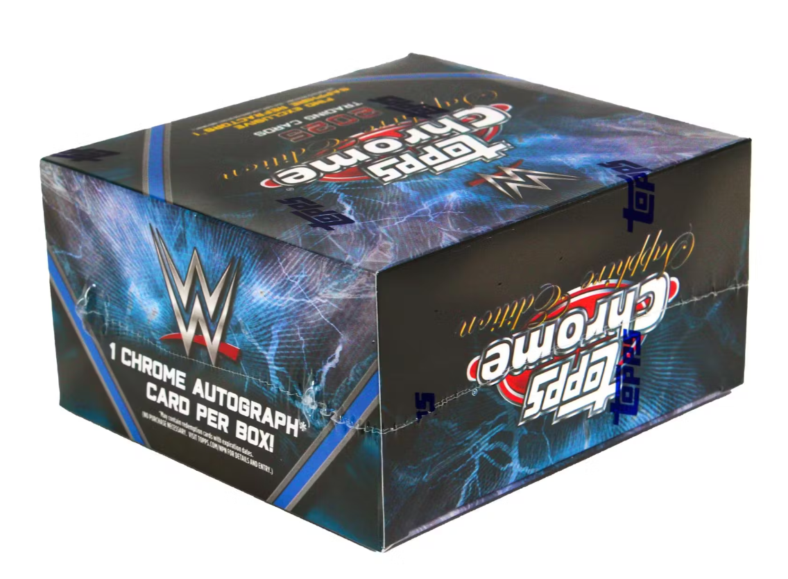 2025 Topps Chrome WWE Sapphire Edition Hobby Box