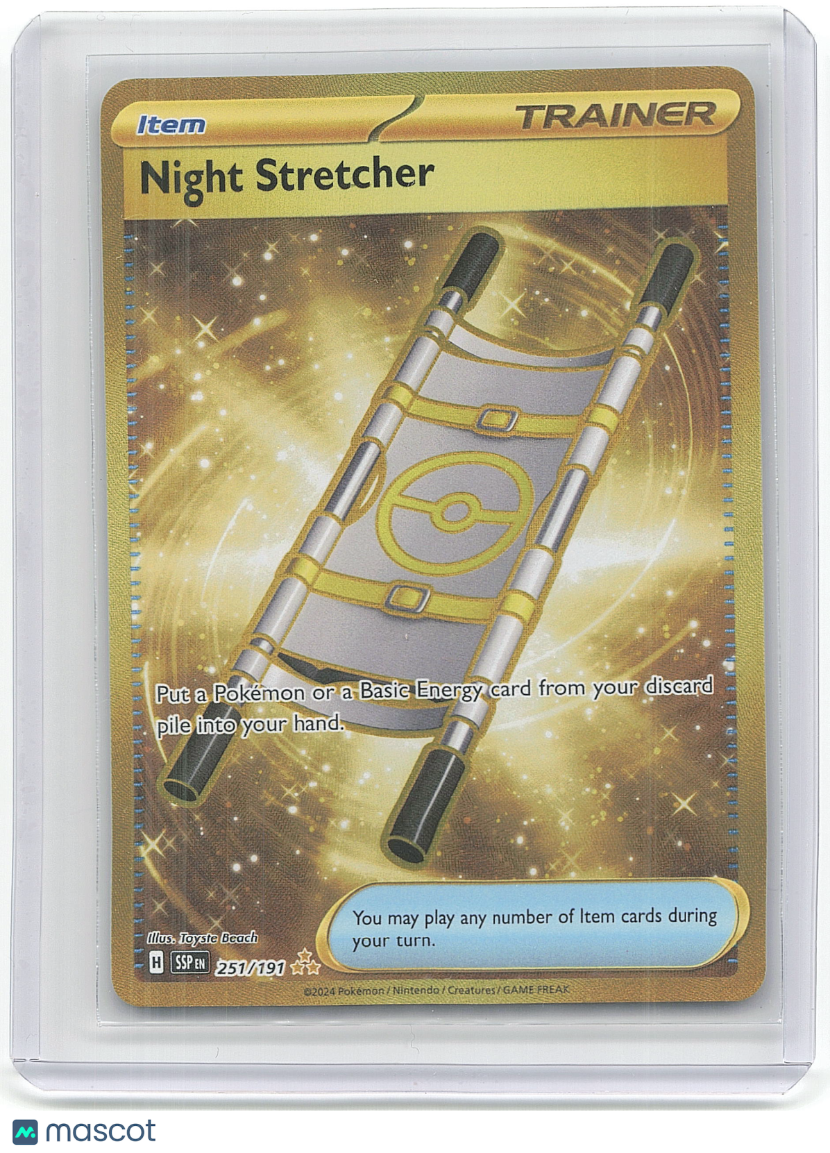 Night Stretcher 2016 Pokemon #251/131