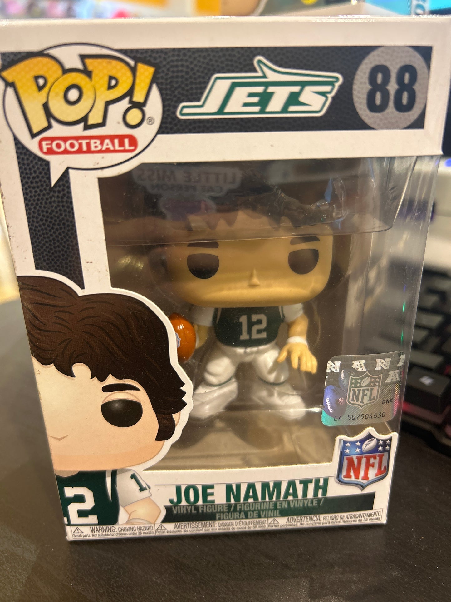 POP! FOOTBALL JETS 88 JOE NAMATH