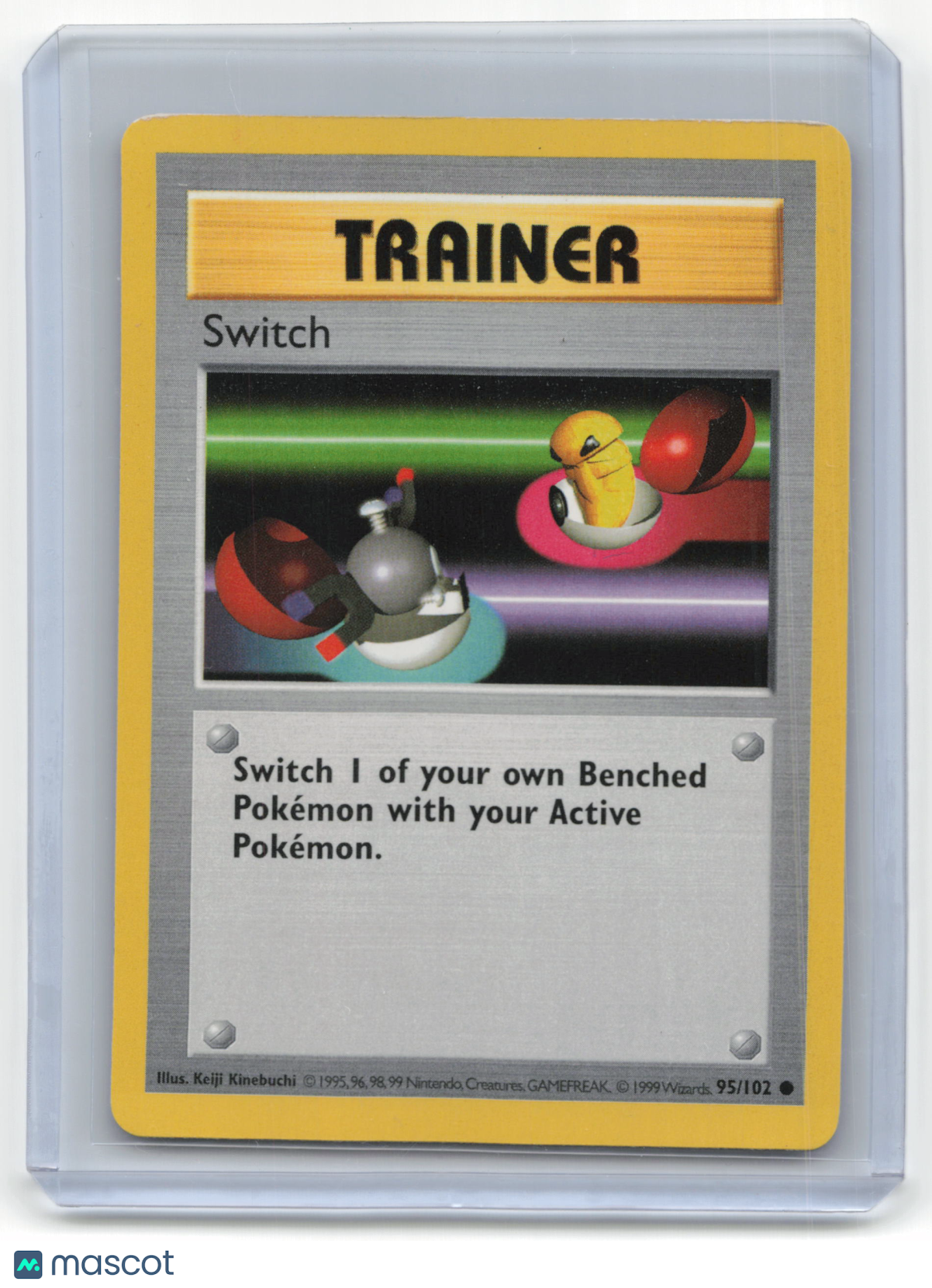 Switch 1999 Pokemon Base Set #95/102 95/102