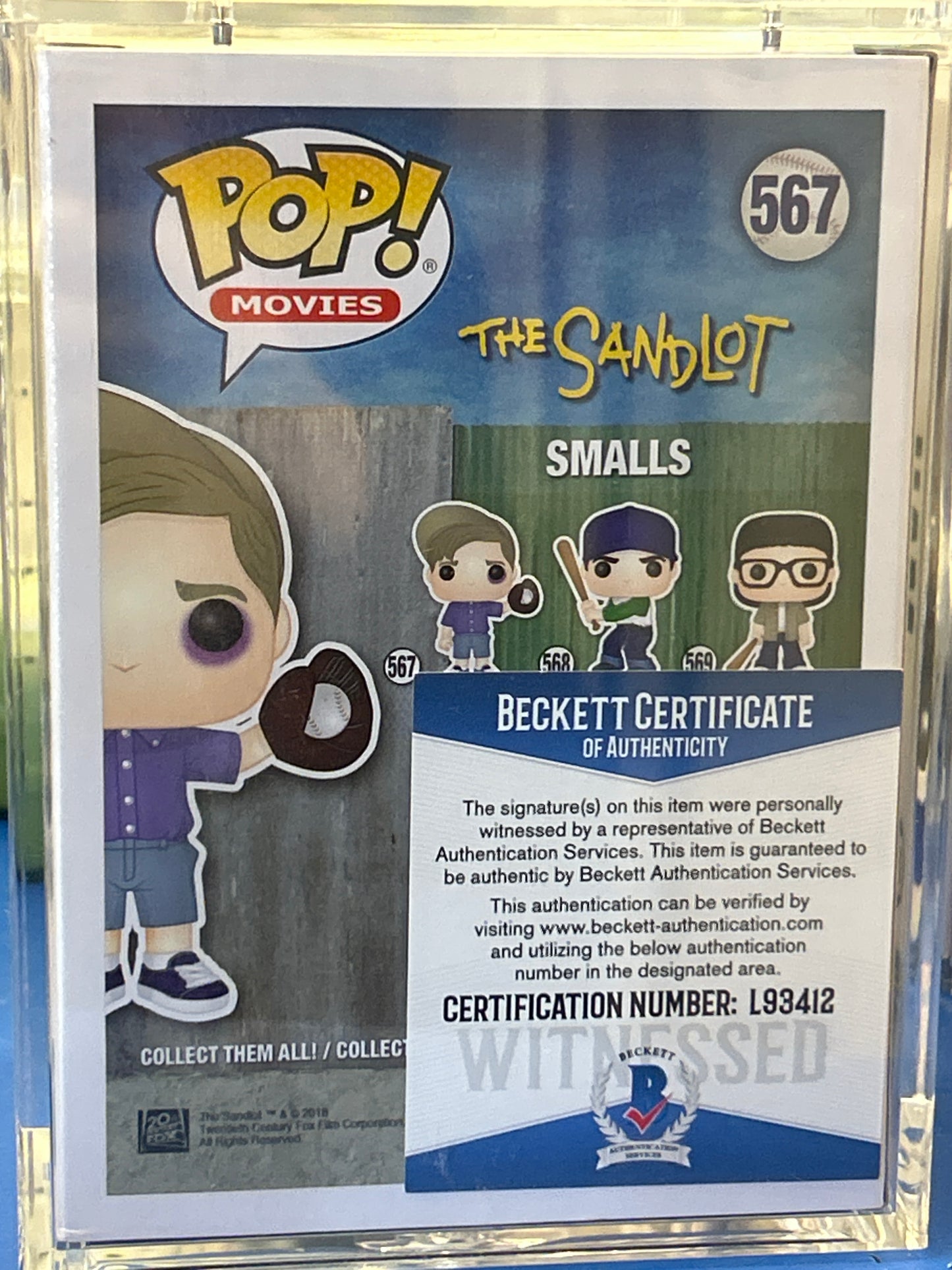 Funko Smalls The Sandlot Very Good Auto