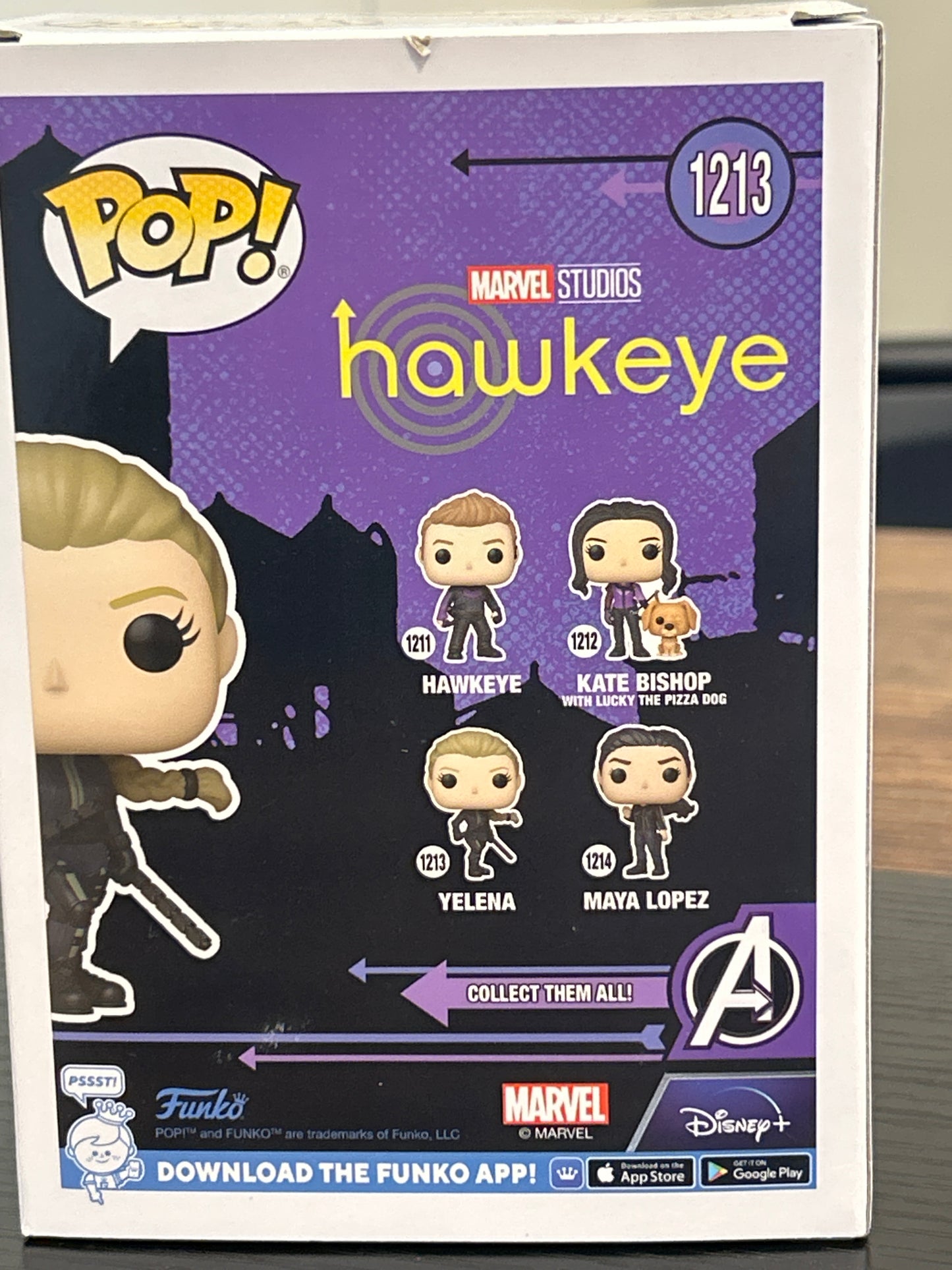 FunkoHawkeye Yelena #