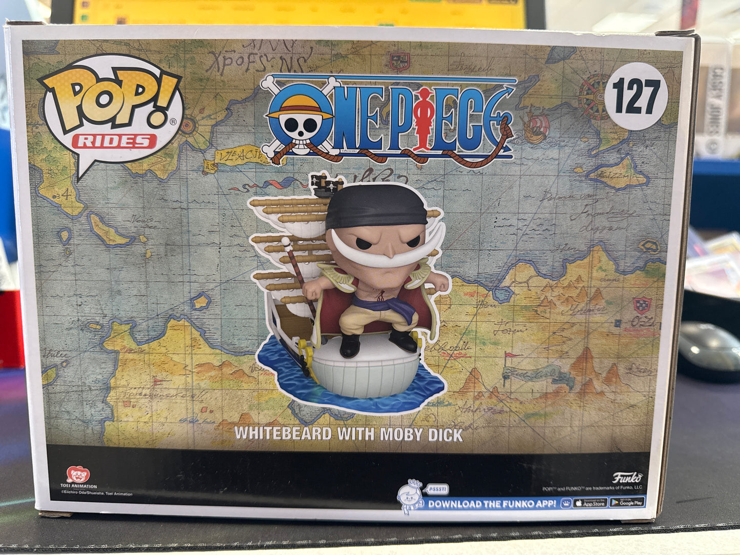 Funko One Piece Whitebeard with Moby Dick 127 Funko.com Exclusive