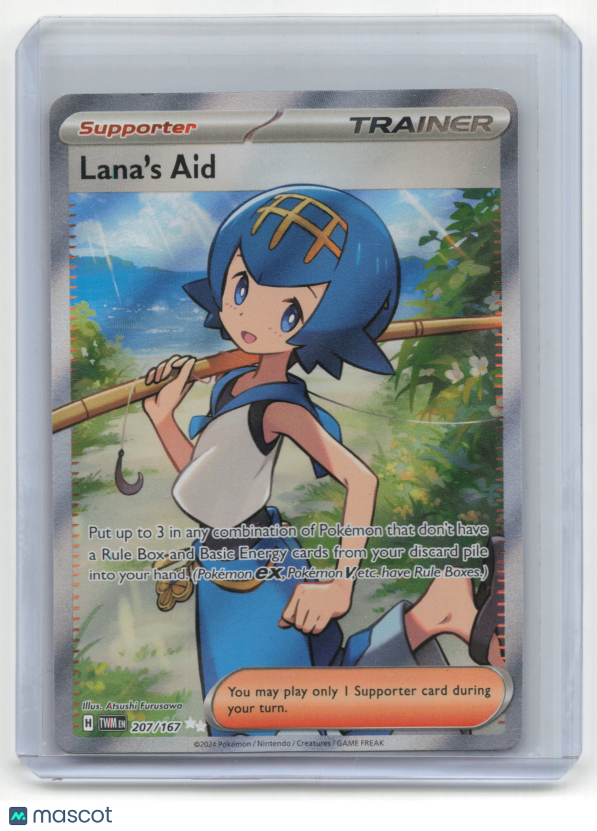 2024 Pokemon Lana's Aid Twilight Masquerade #207/167