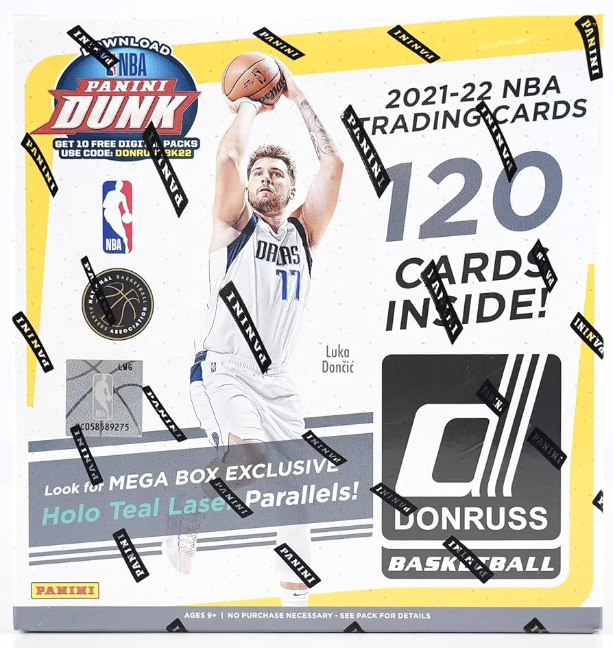 2021-22 Panini Donruss Basketball MEGA Box