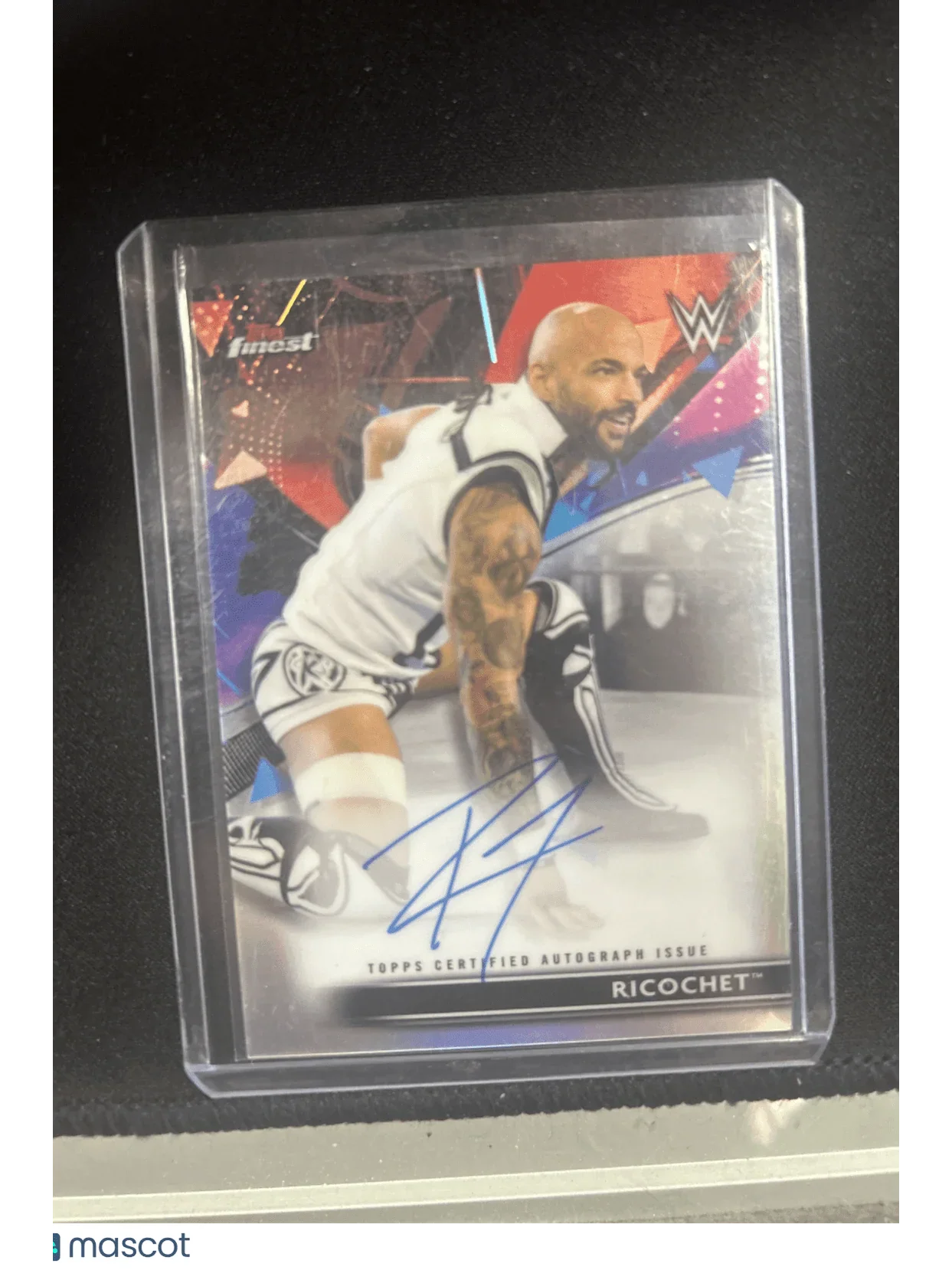 2021 WWE Wrestling Ricochet Autograph #RA-RC - Papa Joey's Collectibles