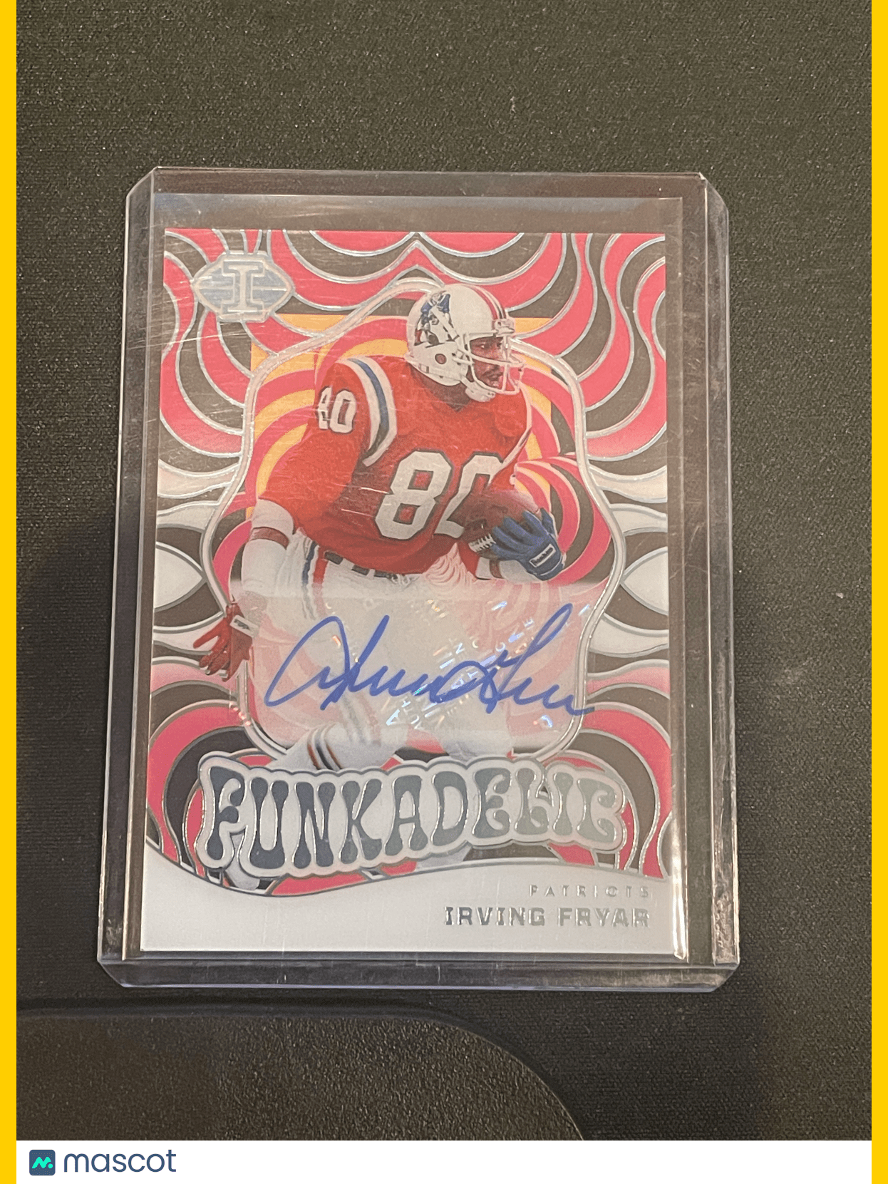 2023 Panini Illusions Football Irving Fryar Autograph Acetate Funkadelic /50 #7
