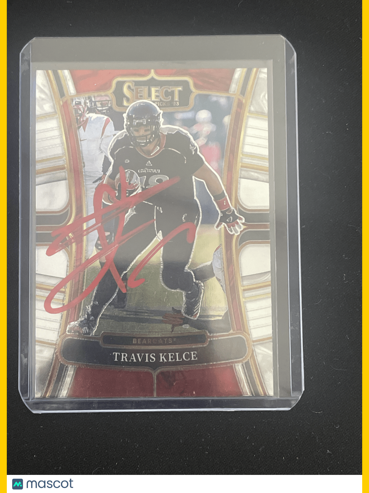 2023 Select Draft Picks Football Travis Kelce Autograph w/COA #71