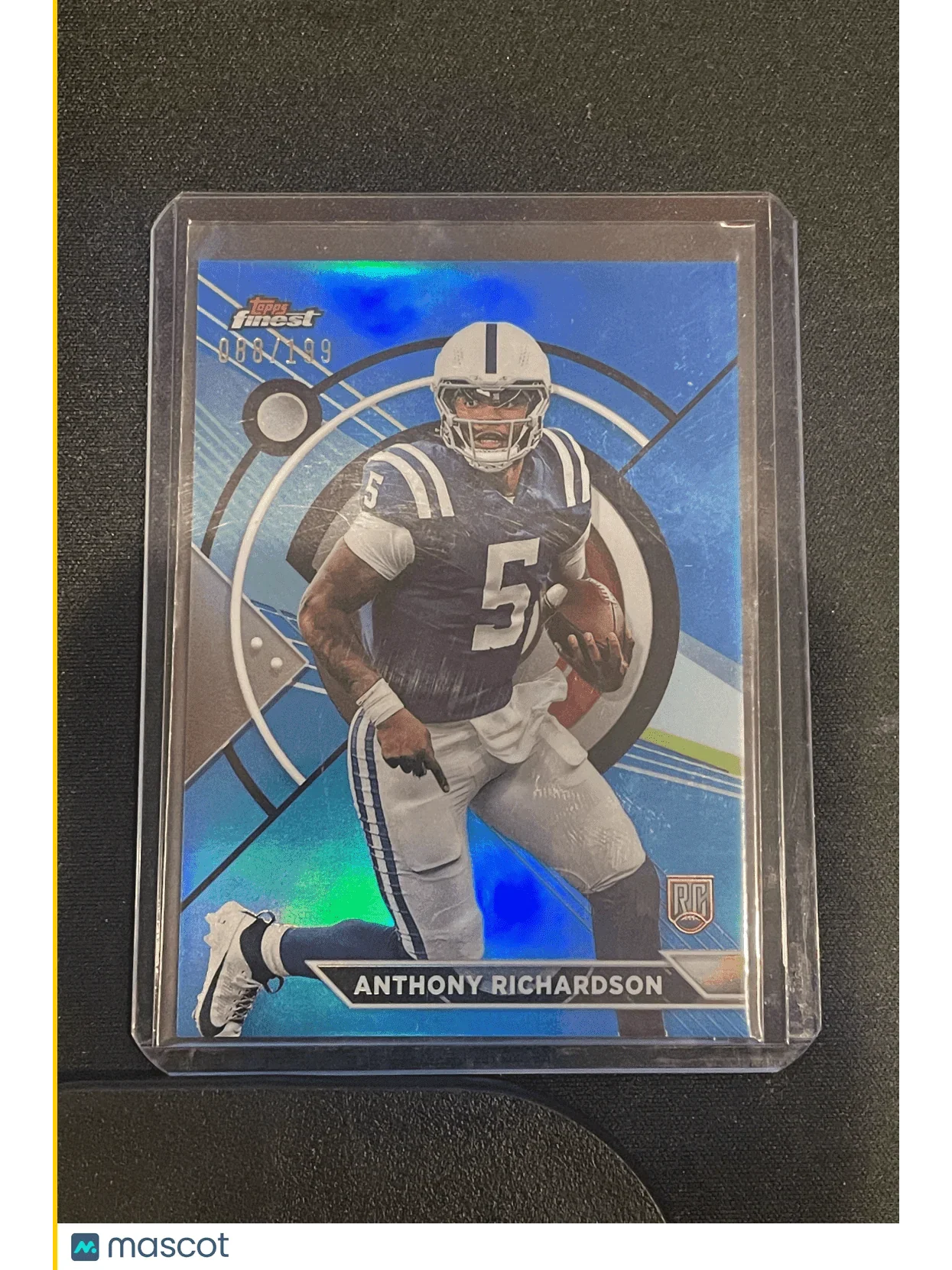 2023 Topps Composite Football Anthony Richardson Finest Blue /199 #194 - Papa Joey's Collectibles