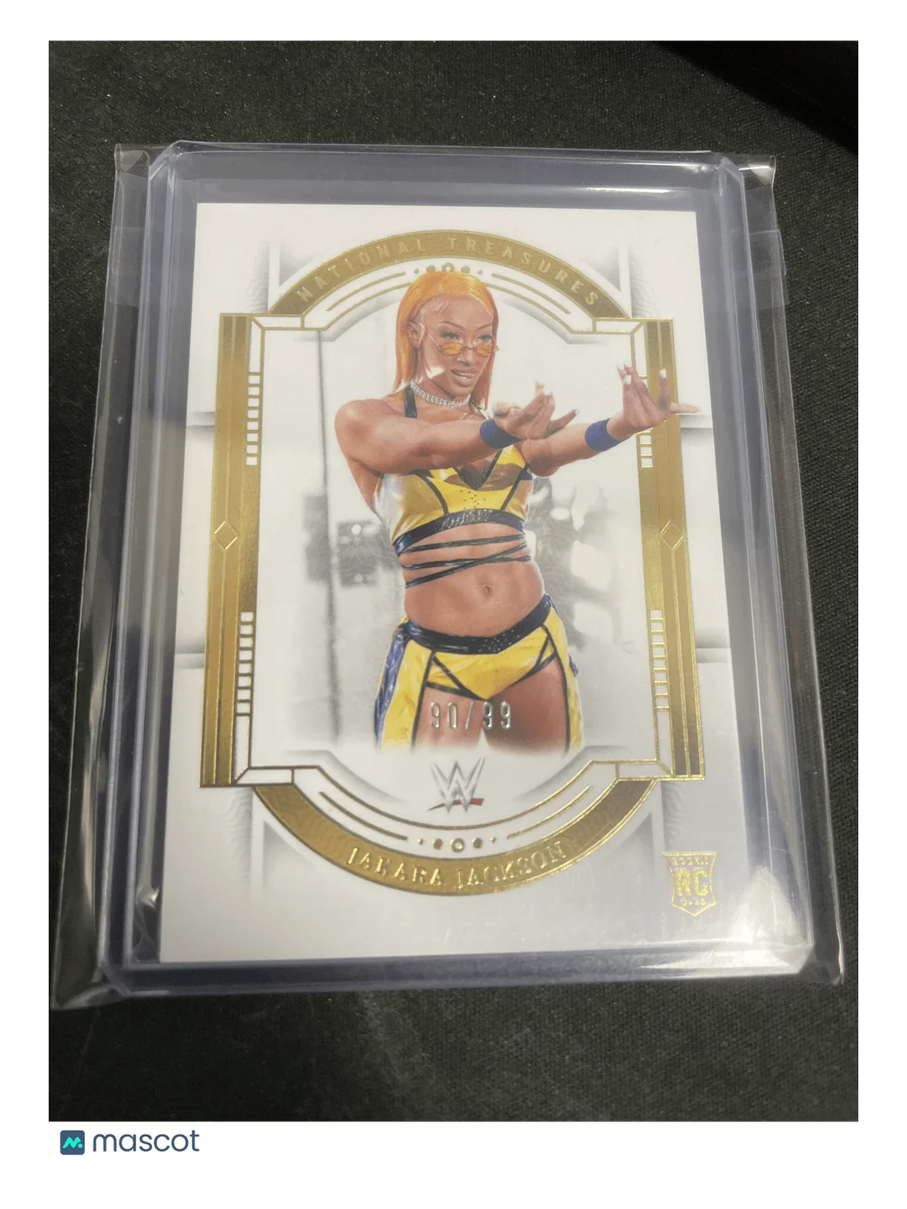 2024 National Treasures Wrestling Jakarta Jackson 90/99 #90 - Papa Joey's Collectibles