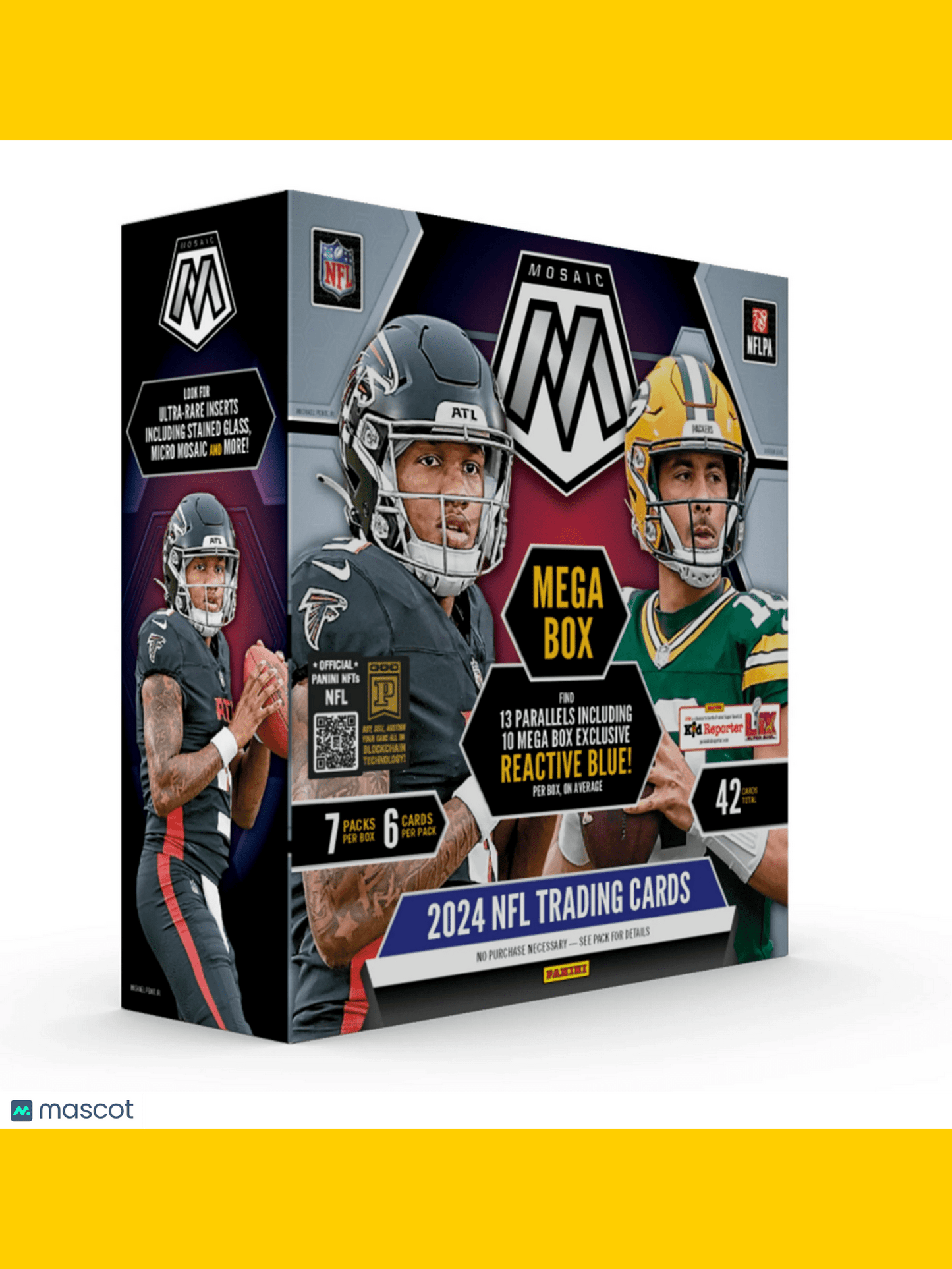 2024 Panini 2024 Mosaic Football Mega Box Wal Mart