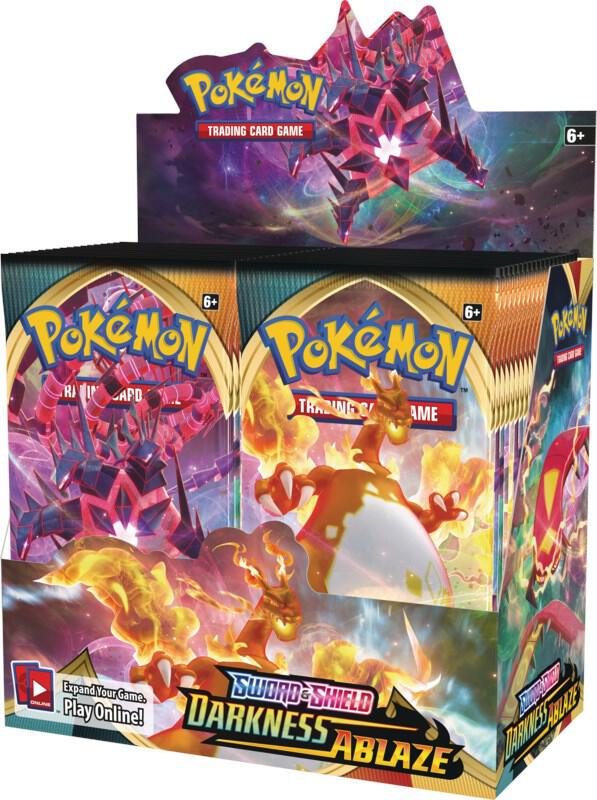 2020 Pokemon Sword & Shield Darkness Ablaze Booster Pack