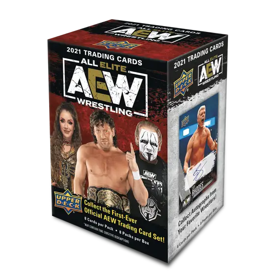 2021 Upper Deck AEW Blaster Box