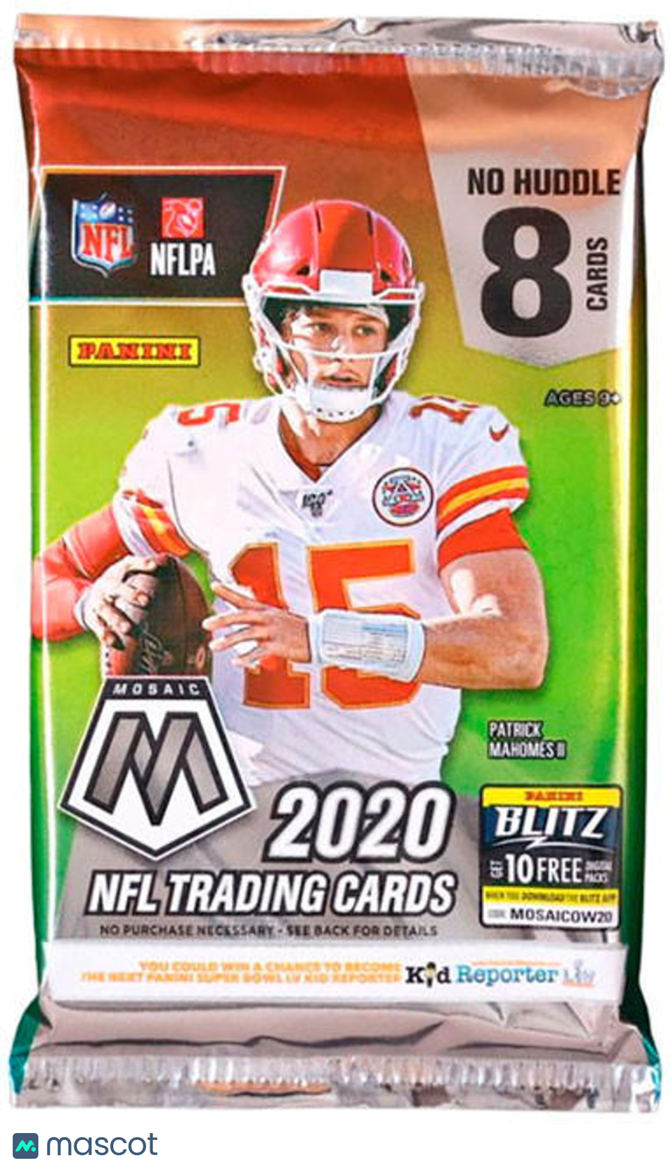 2020 Panini Mosaic Football No Huddle Hobby Pack