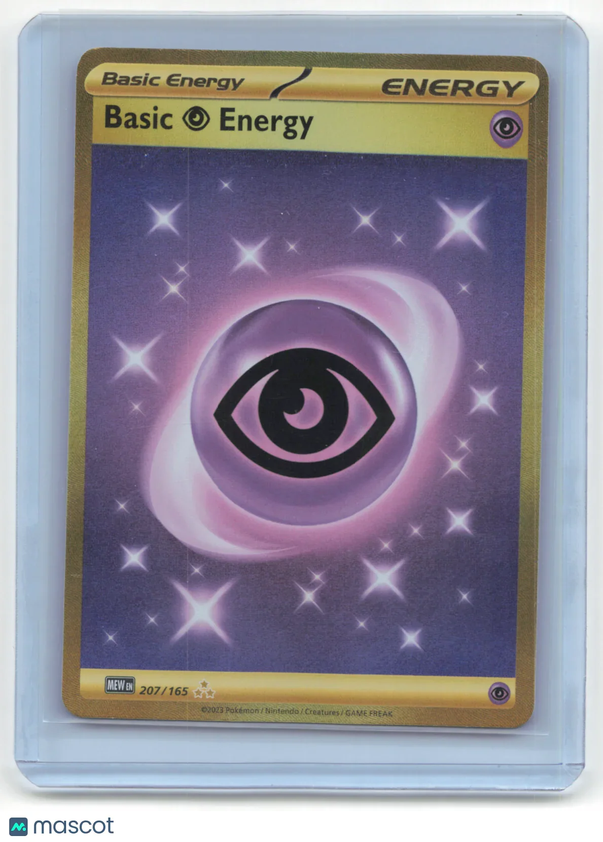 2023 Pokemon TCG Basic Psychic Energy Pokemon 151 #207/165 - Papa Joey's Collectibles
