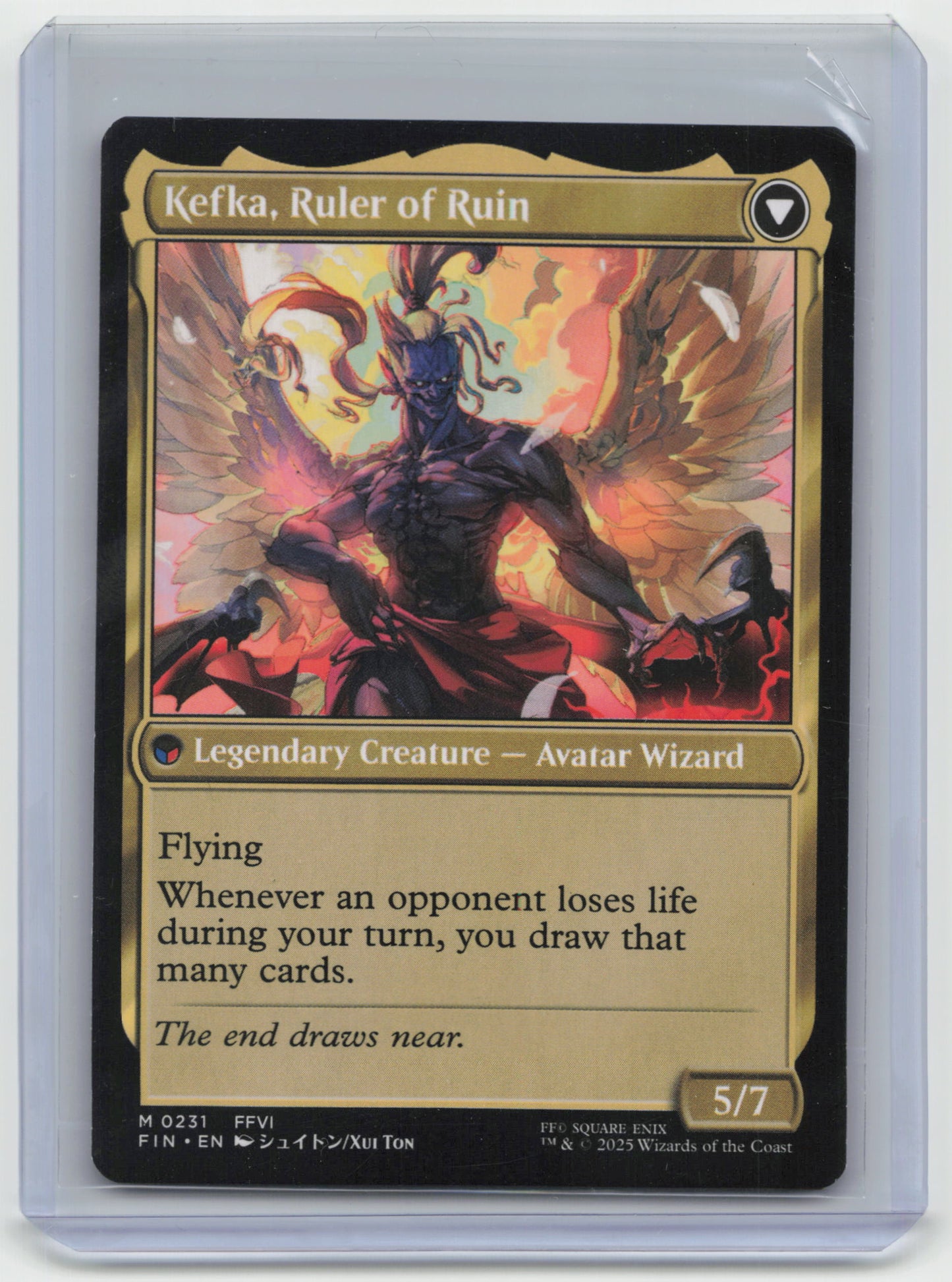 2025 Magic: The Gathering Kefka, Court Mage Final Fantasy #M 0231