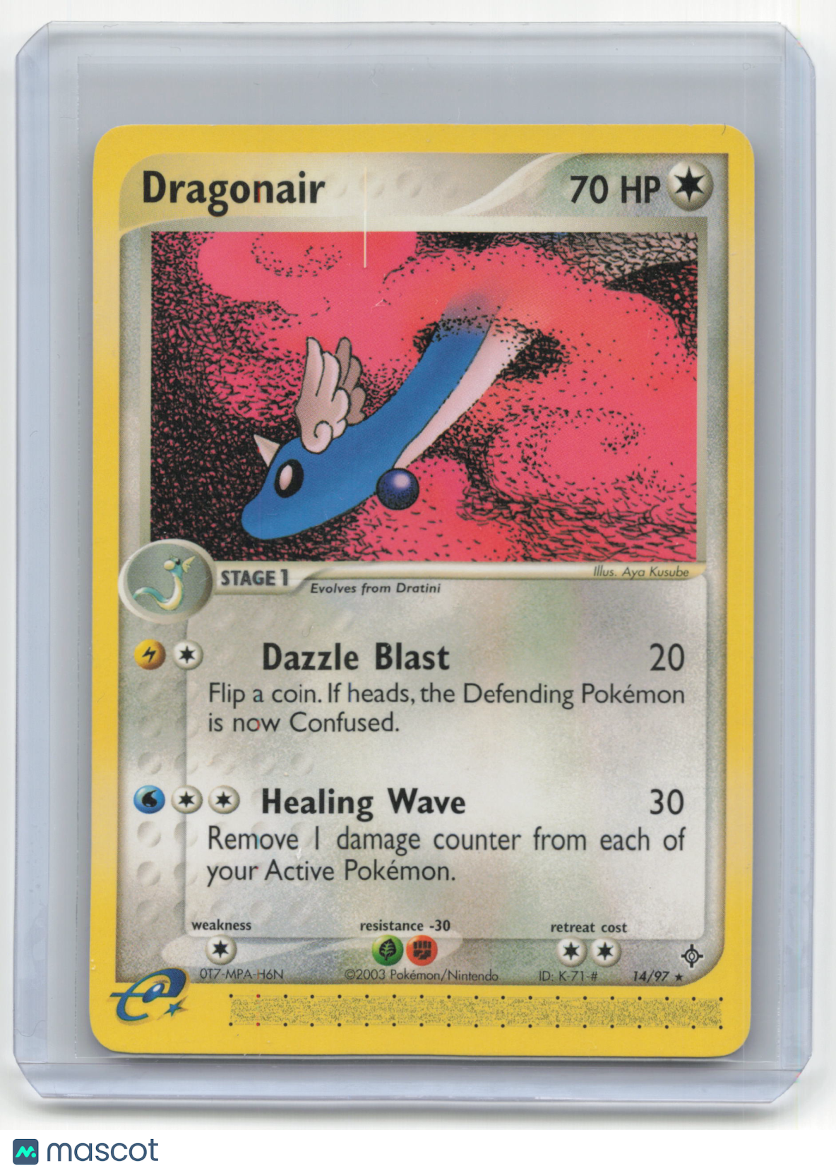 2003 Pokemon TCG Dragonair Dragon #14/97