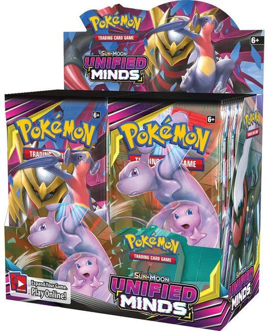 2019 Pokemon Sun & Moon Unified Minds Booster Box