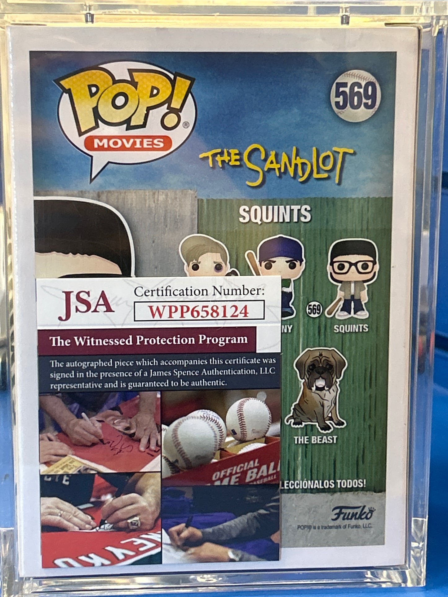 Funko Michael "Squints" Palledorous The sand Very Good Auto